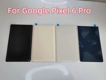 10buc Original Pentru Google Pixel 6 Pro Spate Capac Baterie, Usa de Sticla din Spate Caz de Înlocuire Lipici G8VOU Capacul Bateriei