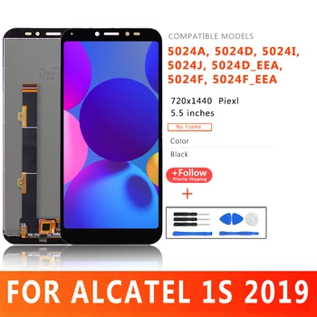 5.5 Telefoane Mobile Lcd Ecran Pentru Alcatel 1S 2019 5024 5024A 5024D 5024I 5024J 5024D Lcd Display Cu Touch Screen Digitizer