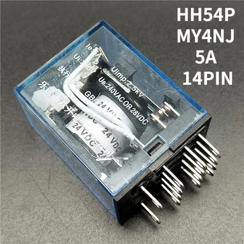HH54P MY4NJ 5A 14PIN Bobina 4DPDT Cu PYF14A Soclu de Bază DC12V 24V AC220V CONDUS Electronice Micro Mini Releu Electromagnetic