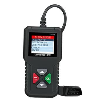 Universal OBD II Scanner Auto Motor Cod de eroare Cititorul POATE Diagnostice Instrument de Scanare, Negru